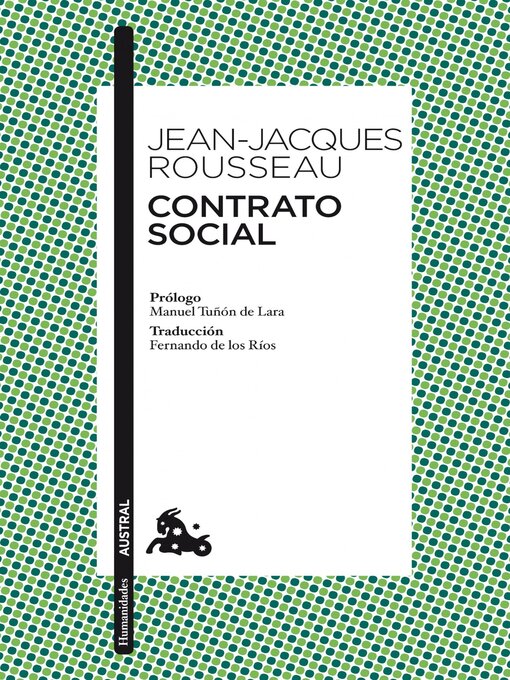 Title details for Contrato social by Jean-Jacques Rousseau - Available